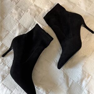 Nine West Black Heeled Boots